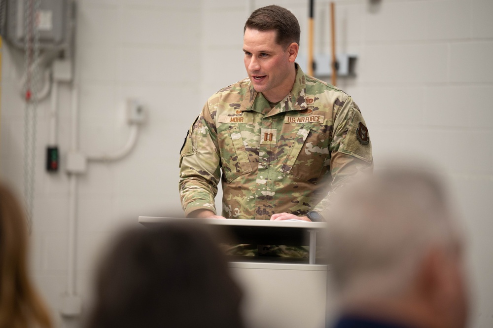 Captain Tyler Mohr Takes Command of 434th LRS