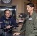 NETC Commander Rear Adm. Gregory Huffman conducts radio interview with NewsRadio 92.3