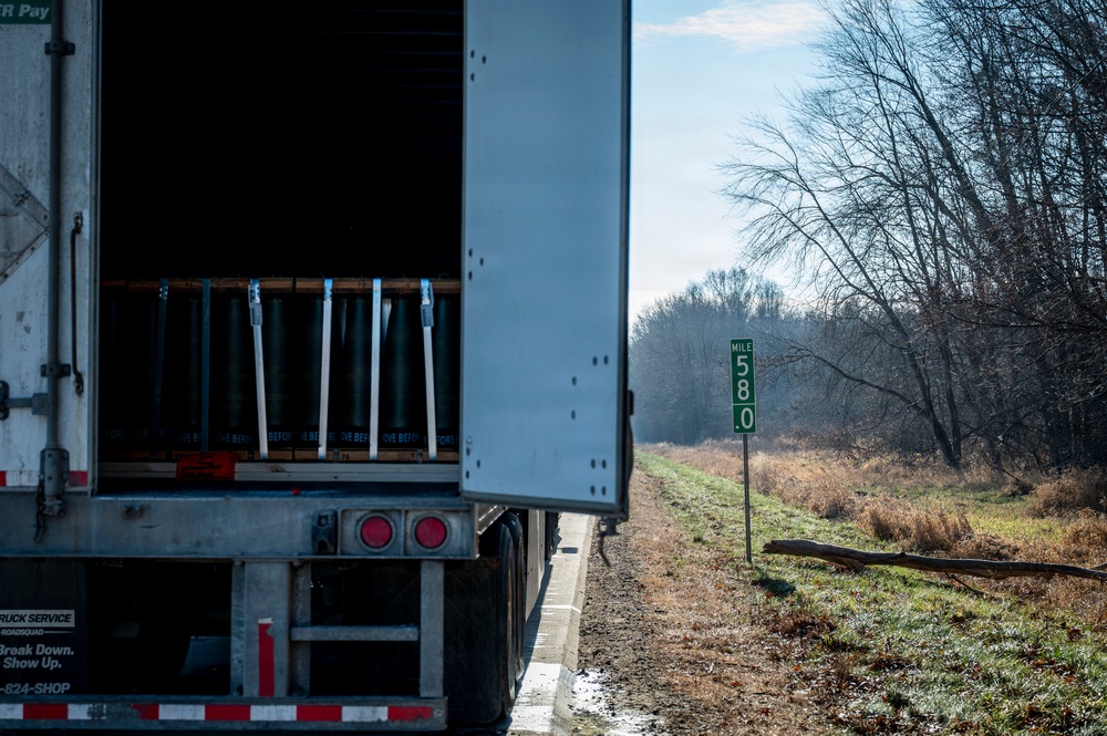 Grissom EOD unit responds to off-base accident involving munitions