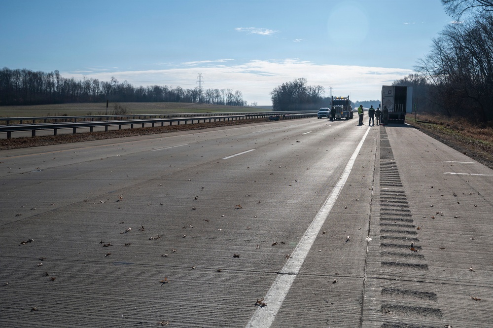 Grissom EOD unit responds to off-base accident involving munitions