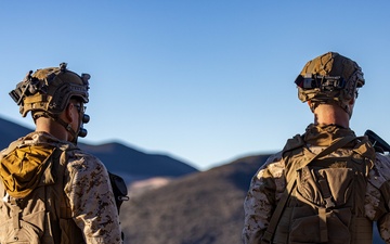 JTF-SB Marines conduct patrol on southern border barrier