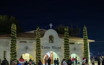 Gratitude, snow and tradition: Fort Bliss kicks off holiday season with tree lighting festival