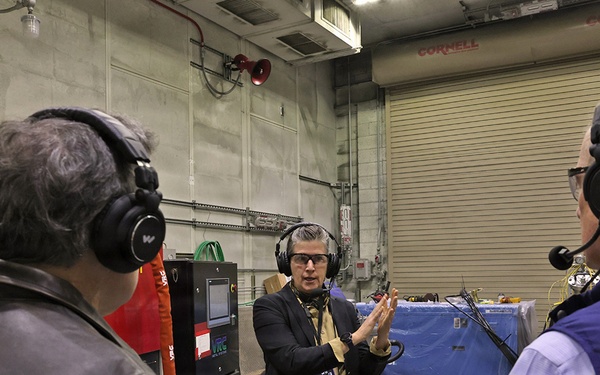 LEAD hosts McCormick and Joyce for a tour at the depot