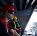 Abraham Lincoln conducts a fueling-at-sea with Michael Murphy
