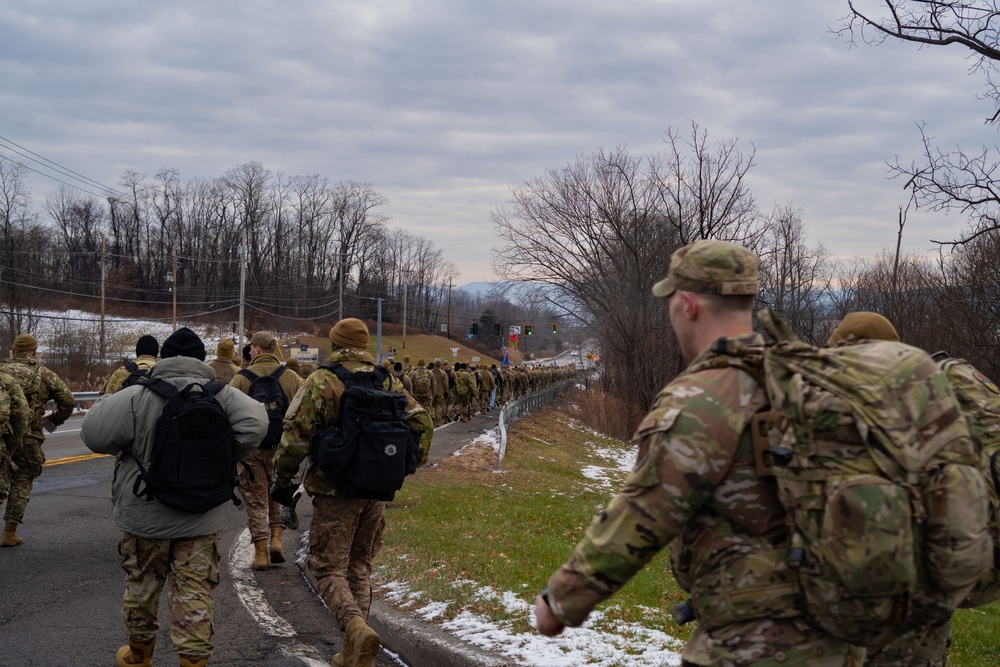 105 BDG hosts 6-mile memorial ruck