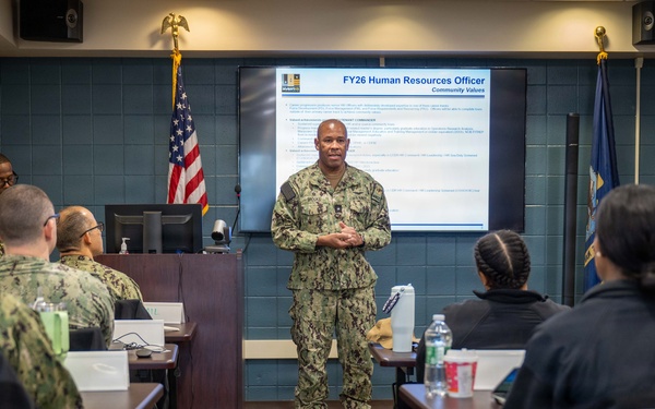 December 9, 2025 -- MyNavy Career Center visits Center for Service Support, Human Resources Center of Excellence, Naval Chaplaincy School