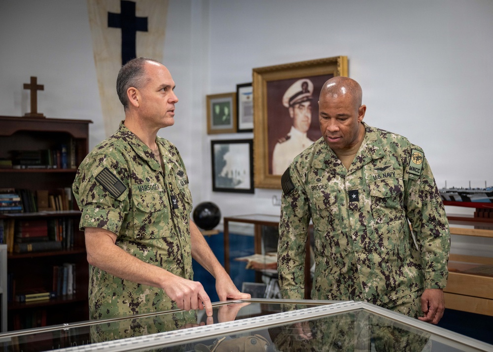 December 9, 2025 -- MyNavy Career Center visits Center for Service Support, Human Resources Center of Excellence, Naval Chaplaincy School