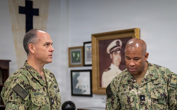 December 9, 2025 -- MyNavy Career Center visits Center for Service Support, Human Resources Center of Excellence, Naval Chaplaincy School