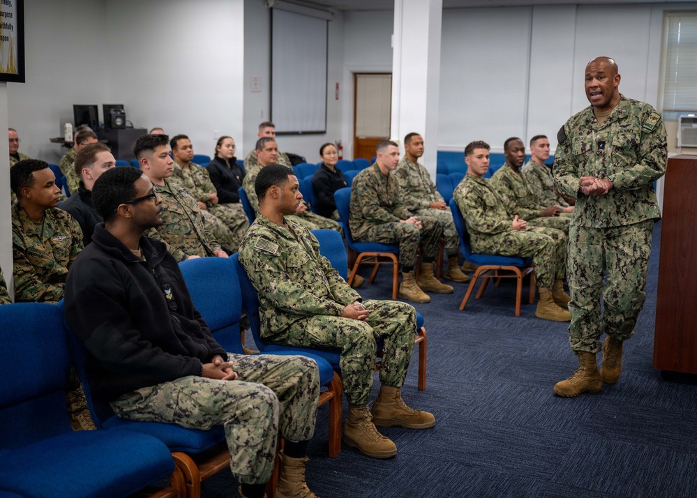 December 9, 2025 -- MyNavy Career Center visits Center for Service Support, Human Resources Center of Excellence, Naval Chaplaincy School