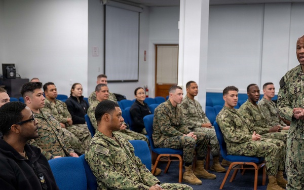 December 9, 2025 -- MyNavy Career Center visits Center for Service Support, Human Resources Center of Excellence, Naval Chaplaincy School