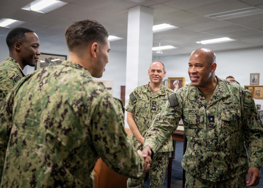 December 9, 2025 -- MyNavy Career Center visits Center for Service Support, Human Resources Center of Excellence, Naval Chaplaincy School