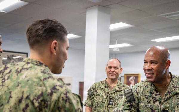 December 9, 2025 -- MyNavy Career Center visits Center for Service Support, Human Resources Center of Excellence, Naval Chaplaincy School