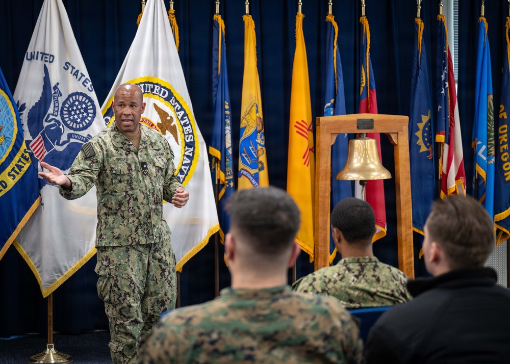 December 9, 2025 -- MyNavy Career Center visits Center for Service Support, Human Resources Center of Excellence, Naval Chaplaincy School