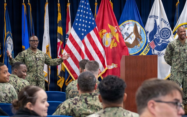 December 9, 2025 -- MyNavy Career Center visits Center for Service Support, Human Resources Center of Excellence, Naval Chaplaincy School