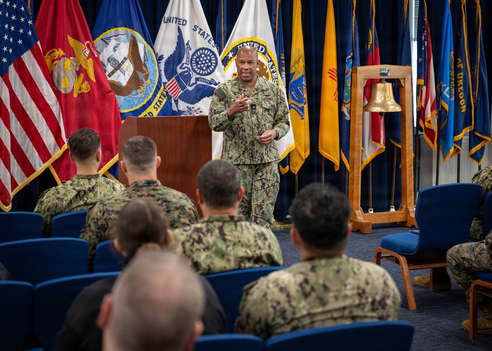 December 9, 2025 -- MyNavy Career Center visits Center for Service Support, Human Resources Center of Excellence, Naval Chaplaincy School
