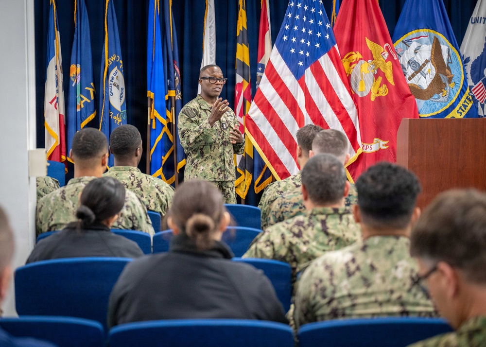 December 9, 2025 -- MyNavy Career Center visits Center for Service Support, Human Resources Center of Excellence, Naval Chaplaincy School