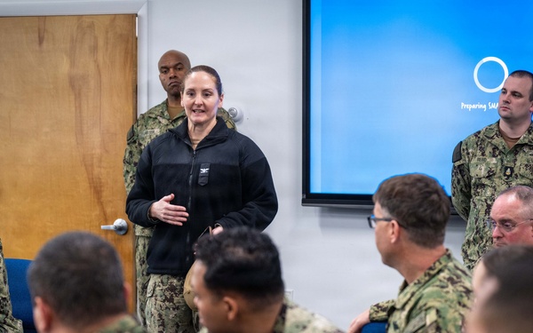 December 9, 2025 -- MyNavy Career Center visits Center for Service Support, Human Resources Center of Excellence, Naval Chaplaincy School