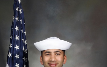 Daniels Earns Military Excellence Award at Recruit Training Command