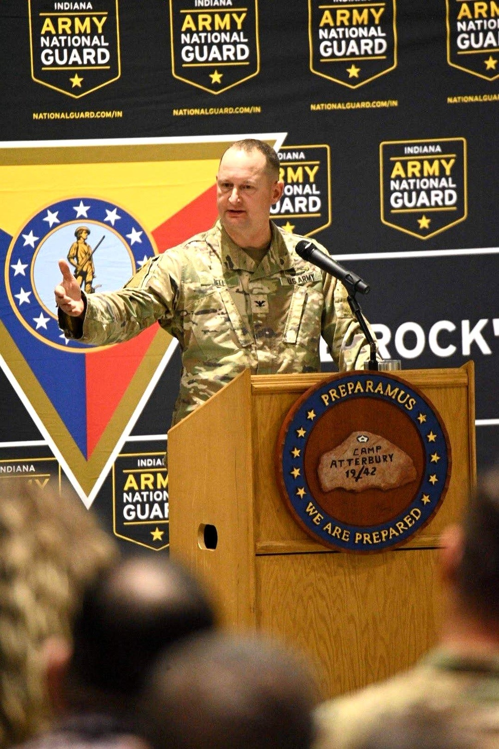 Indiana Training Center Welcomes New Garrison Commander at Camp Atterbury