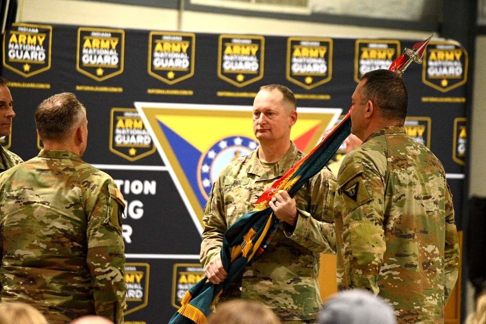 Indiana Training Center Welcomes New Garrison Commander at Camp Atterbury