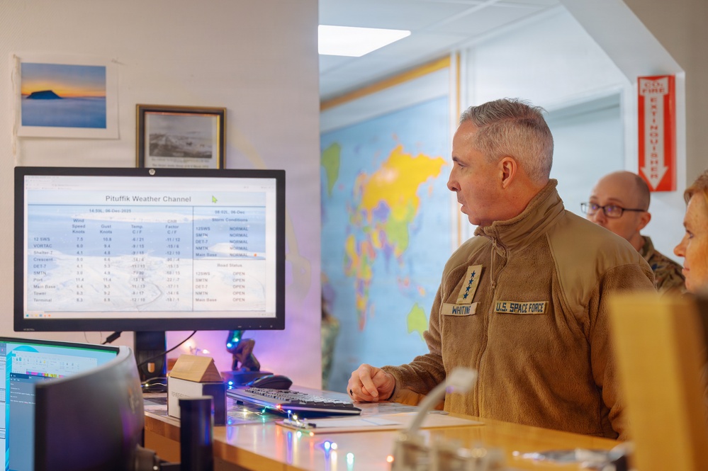 USSPACECOM commander Highlights Strategic Importance of Pituffik Space Base during Arctic visit