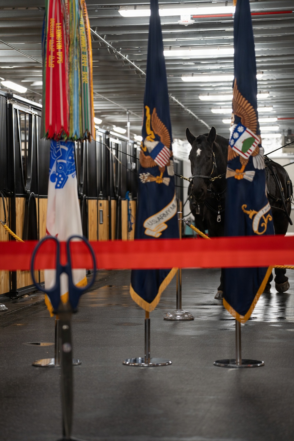 U.S. Army Caisson Detachment Interim Stables Opening, Dec. 10, 2025