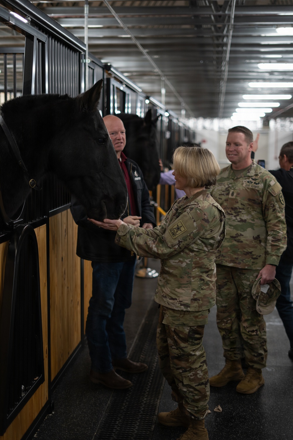 U.S. Army Caisson Detachment Interim Stables Opening, Dec. 10, 2025