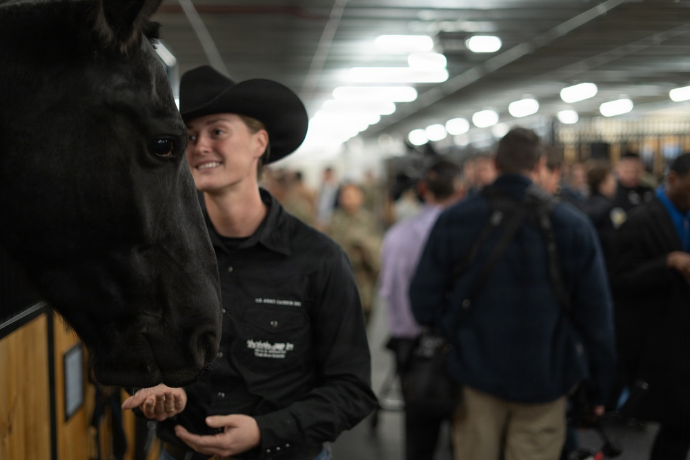 U.S. Army Caisson Detachment Interim Stables Opening, Dec. 10, 2025