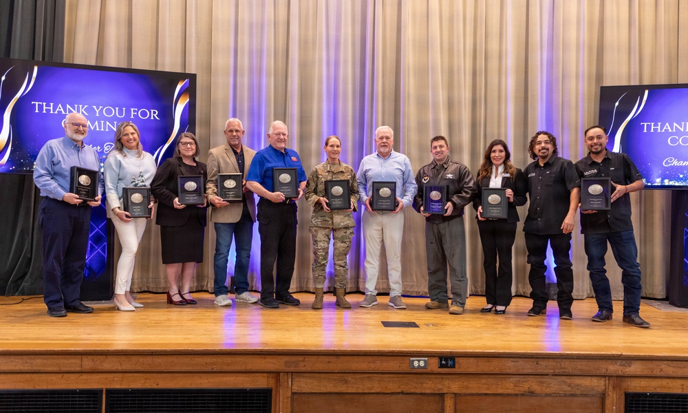 80th Flying Training Wing, Key Spouses Honored for Texas Law Aiding NATO Families