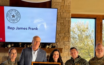 80th Flying Training Wing, Key Spouses Honored for Texas Law Aiding NATO Families