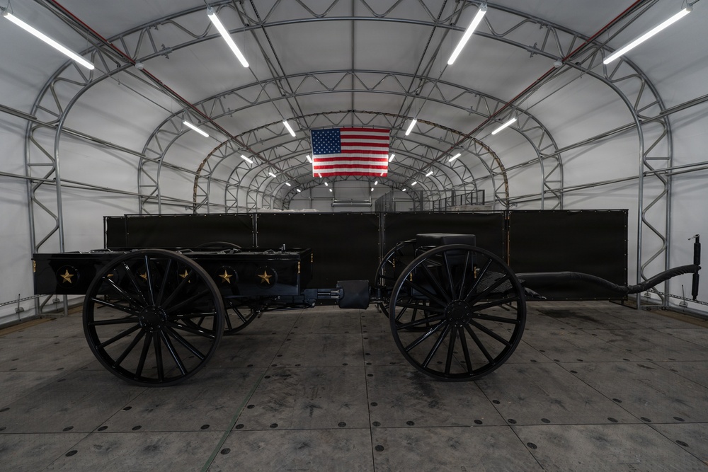 U.S. Army Caisson Detachment Interim Stables Opening, Dec. 10, 2025