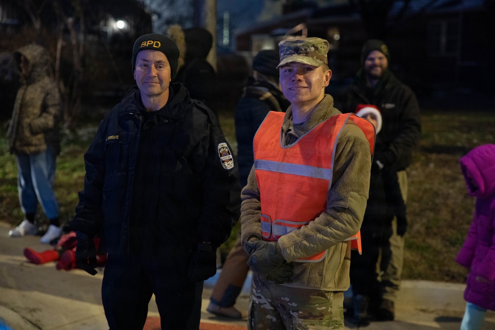 Kentucky Army National Guard helps to usher in the holiday spirit at area parades
