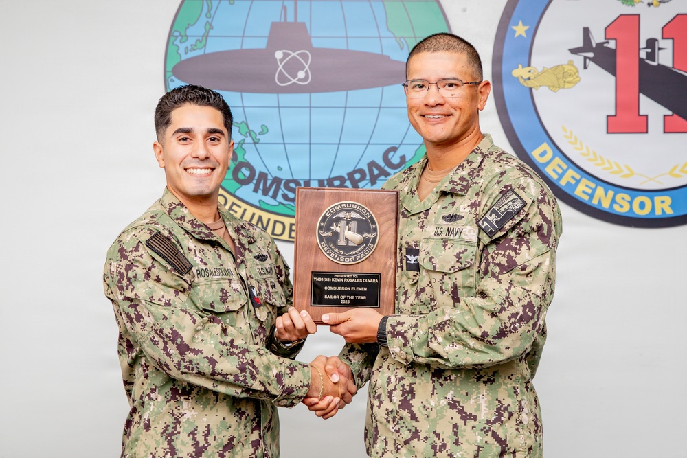Commander, Submarine Squadron 11 Awards-At-Quarters