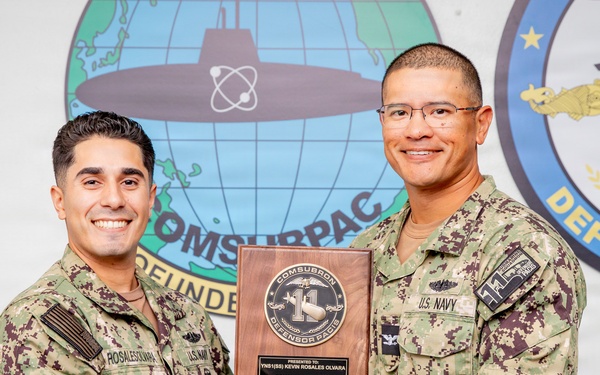 Commander, Submarine Squadron 11 Awards-At-Quarters