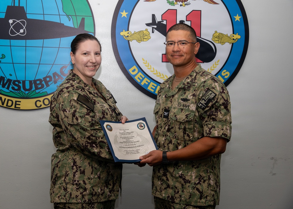 Commander, Submarine Squadron 11 Awards-At-Quarters
