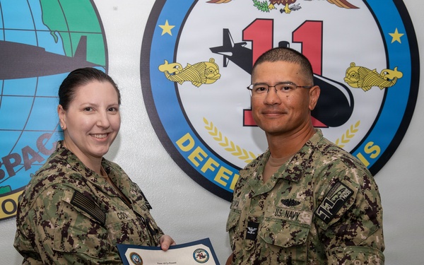 Commander, Submarine Squadron 11 Awards-At-Quarters