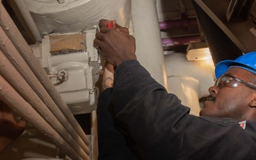 Ronald Reagan Sailors Maintain Readiness During Maintenance Period