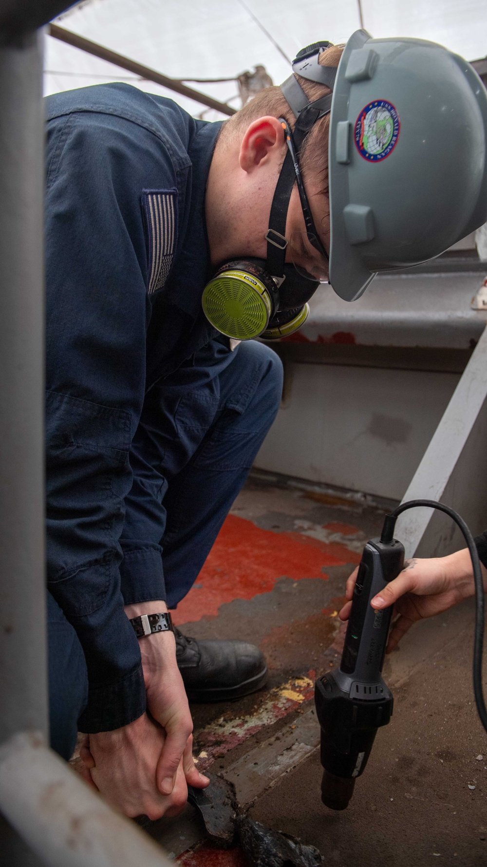 Ronald Reagan Sailors Maintain Readiness During Maintenance Period