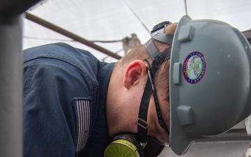 Ronald Reagan Sailors Maintain Readiness During Maintenance Period