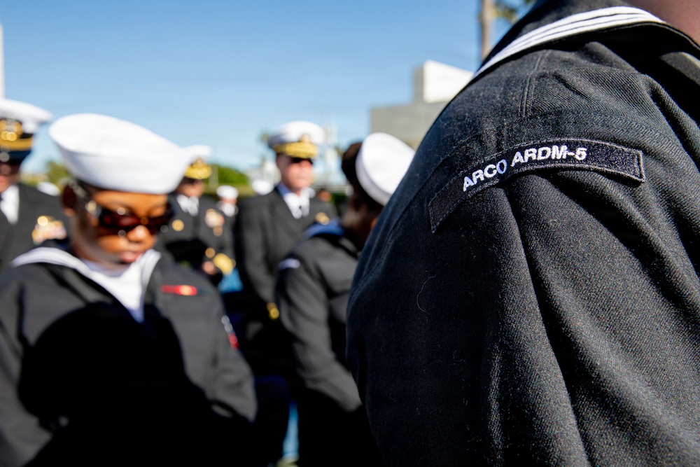 ARCO (ARDM 5) Change of Command Ceremony