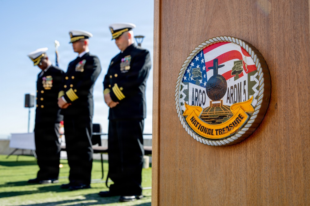 ARCO (ARDM 5) Change of Command Ceremony