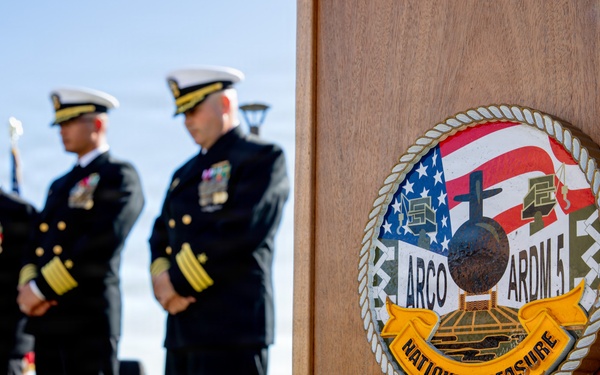 ARCO (ARDM 5) Change of Command Ceremony