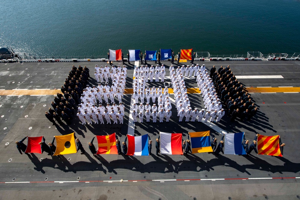 USS Boxer celebrate 250 years of Naval tradition, heritage