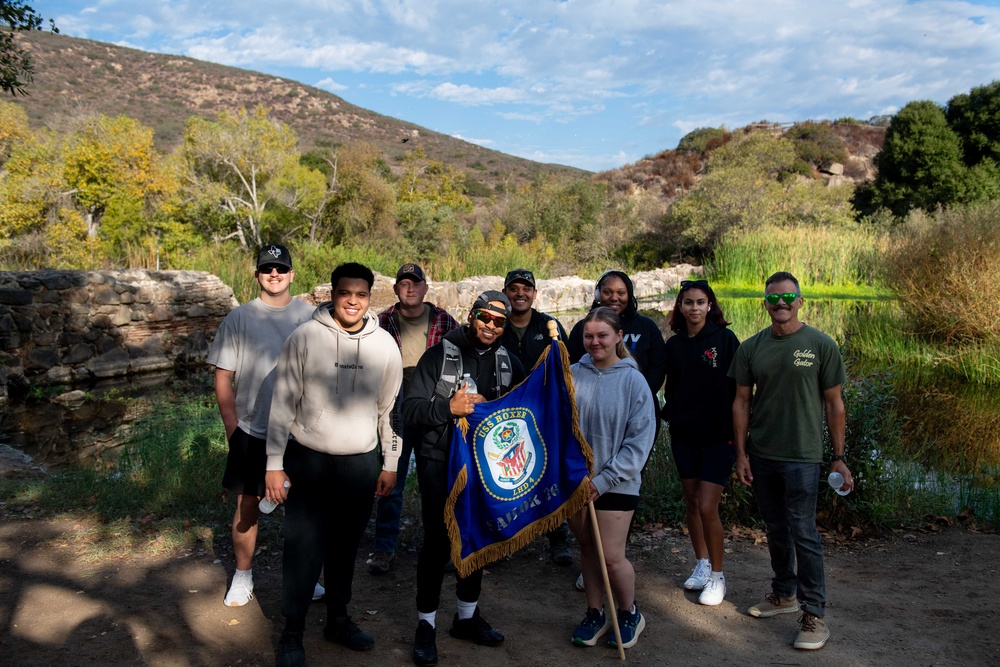 Boxer's SCPOA leads mental wellness hike