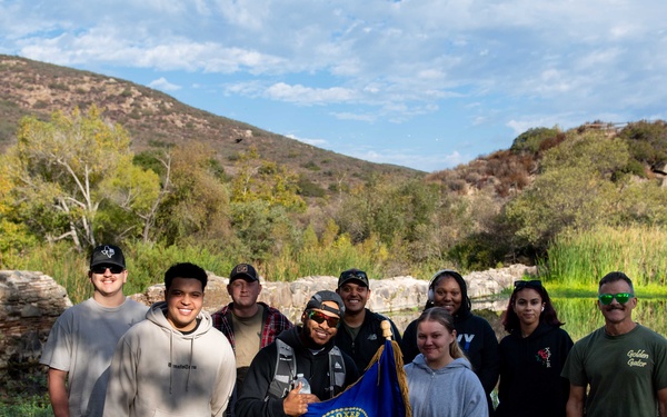 Boxer's SCPOA leads mental wellness hike