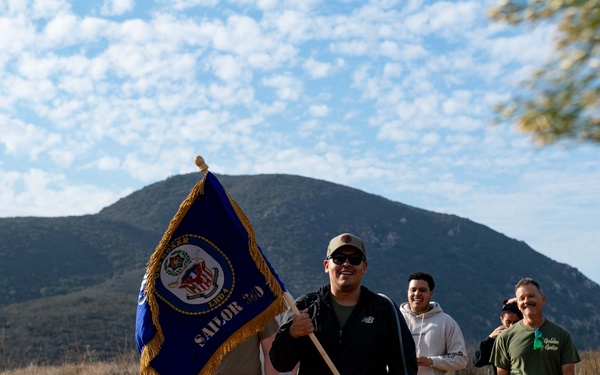 Boxer's SCPOA leads mental wellness hike