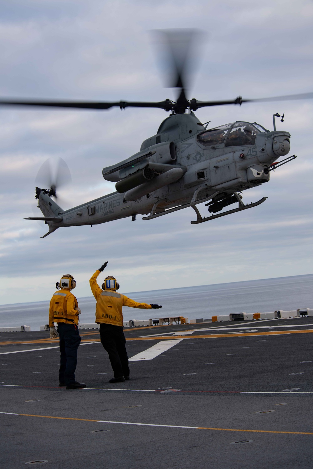 Boxer Conducts flight operations