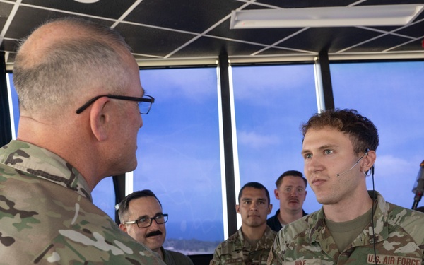 11th Air Force commander tours Andersen AFB, witnesses ‘Forward Edge’