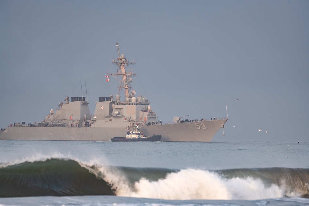 Naval Surface Warfare Center, Port Hueneme Division Delivers Combat System Support, Cargo Training for USS John Paul Jones (DDG 53)