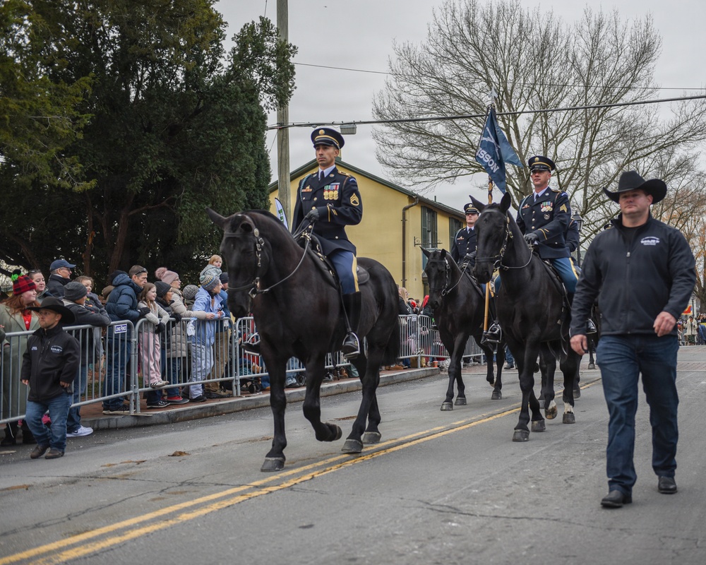 Caisson Christmas Parade in Middleburg